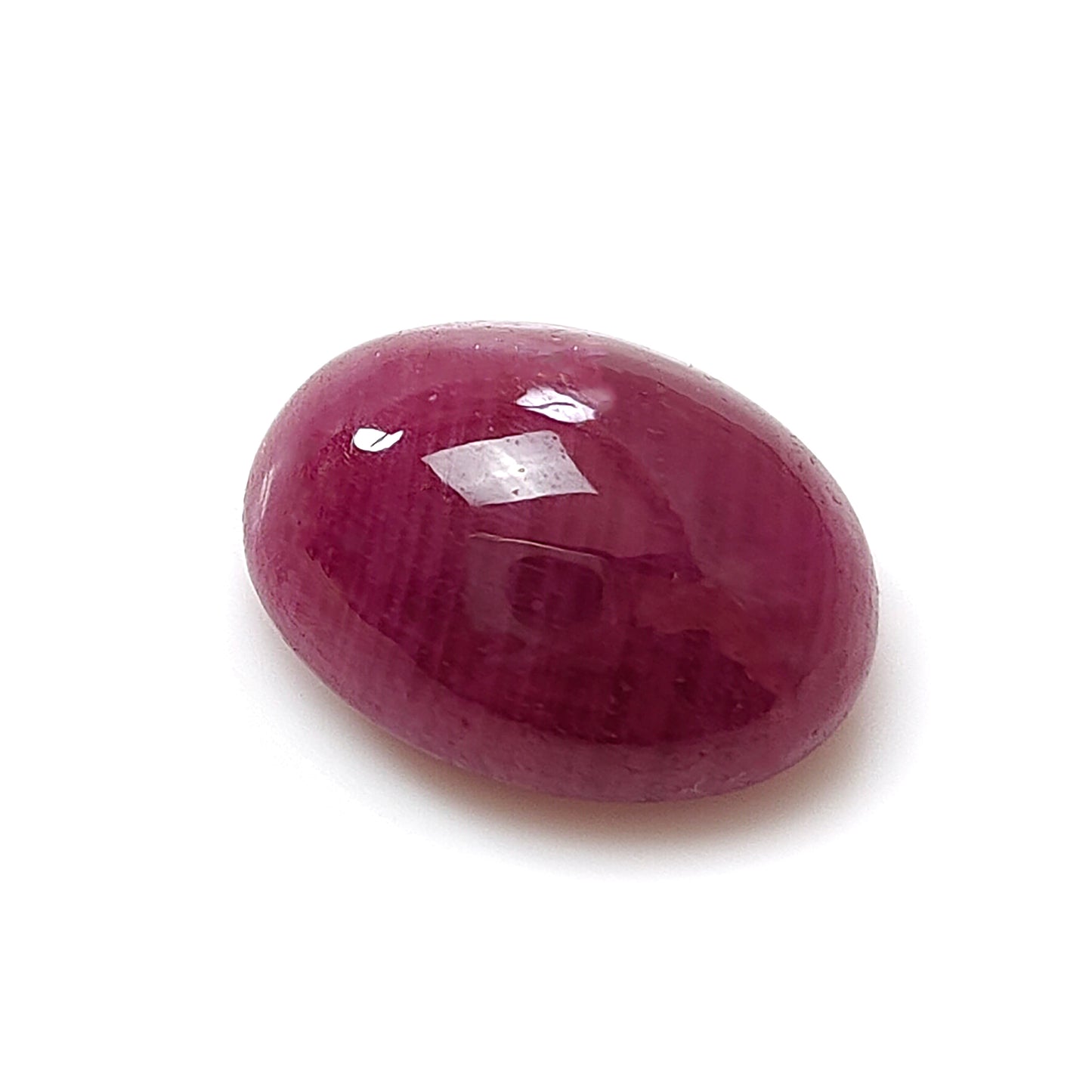 ruby oval shape cabochon