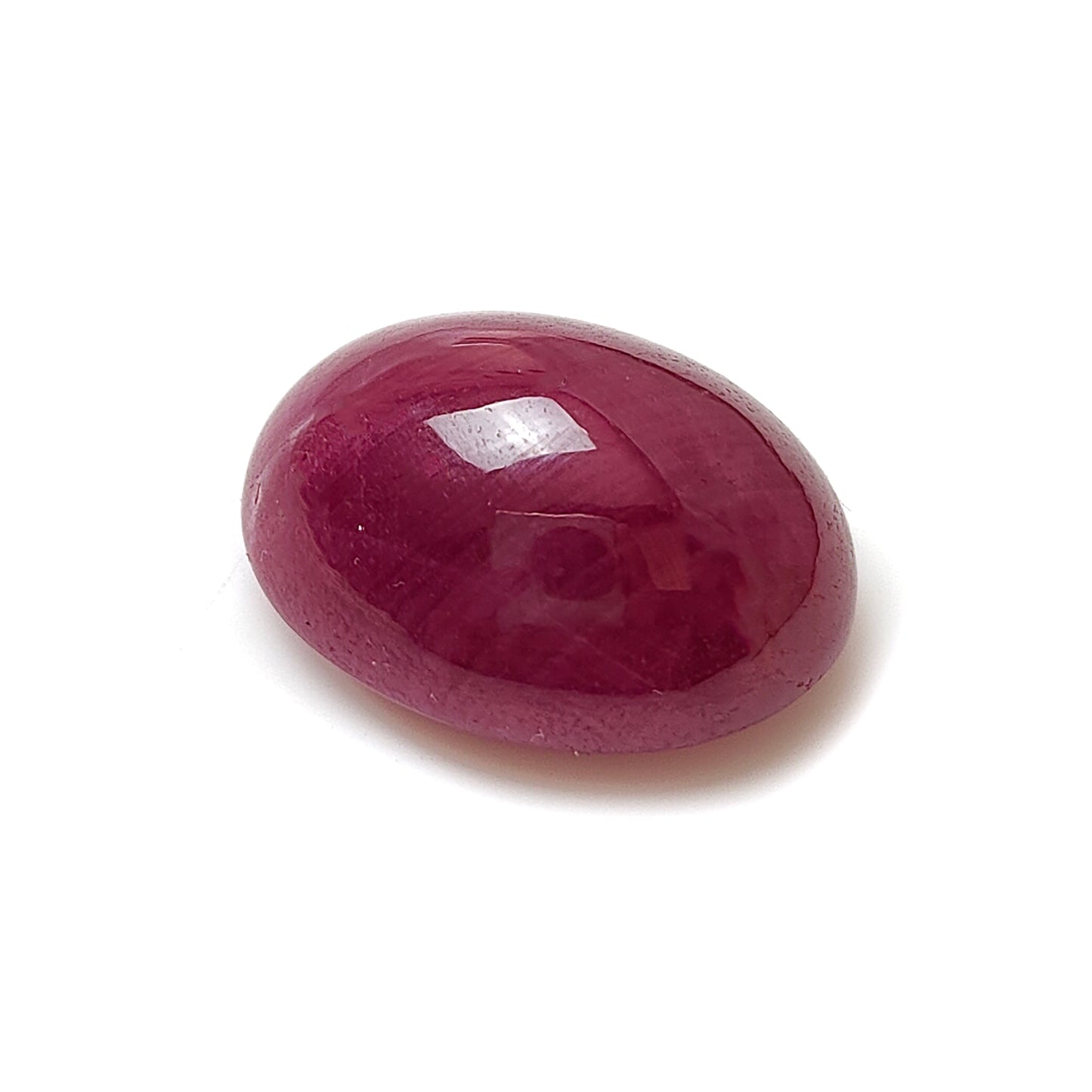 ruby oval shape cabochon