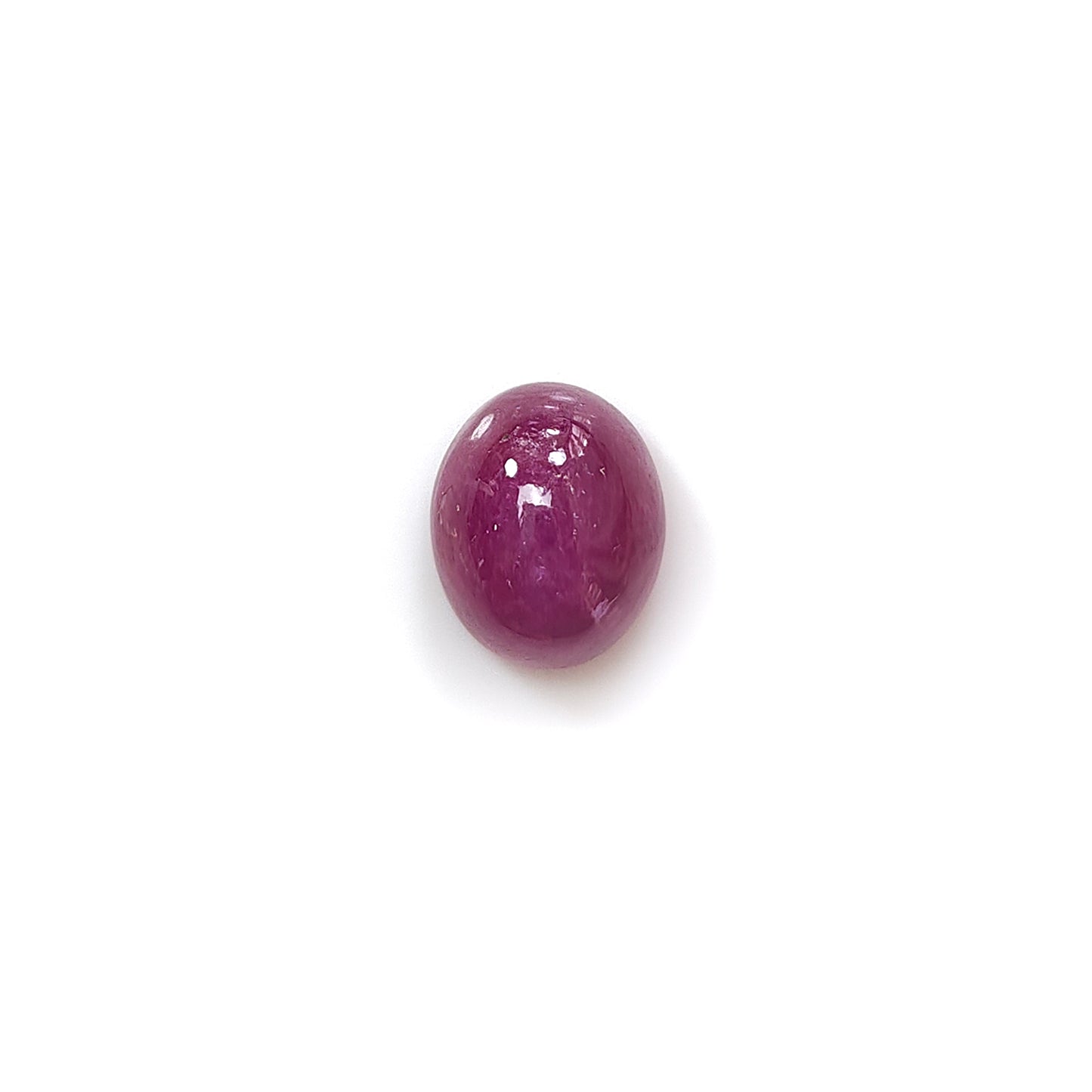 光滑的红宝石