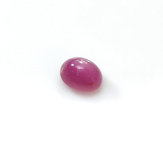 Ruby Oval Shape Cabochon Gemstone