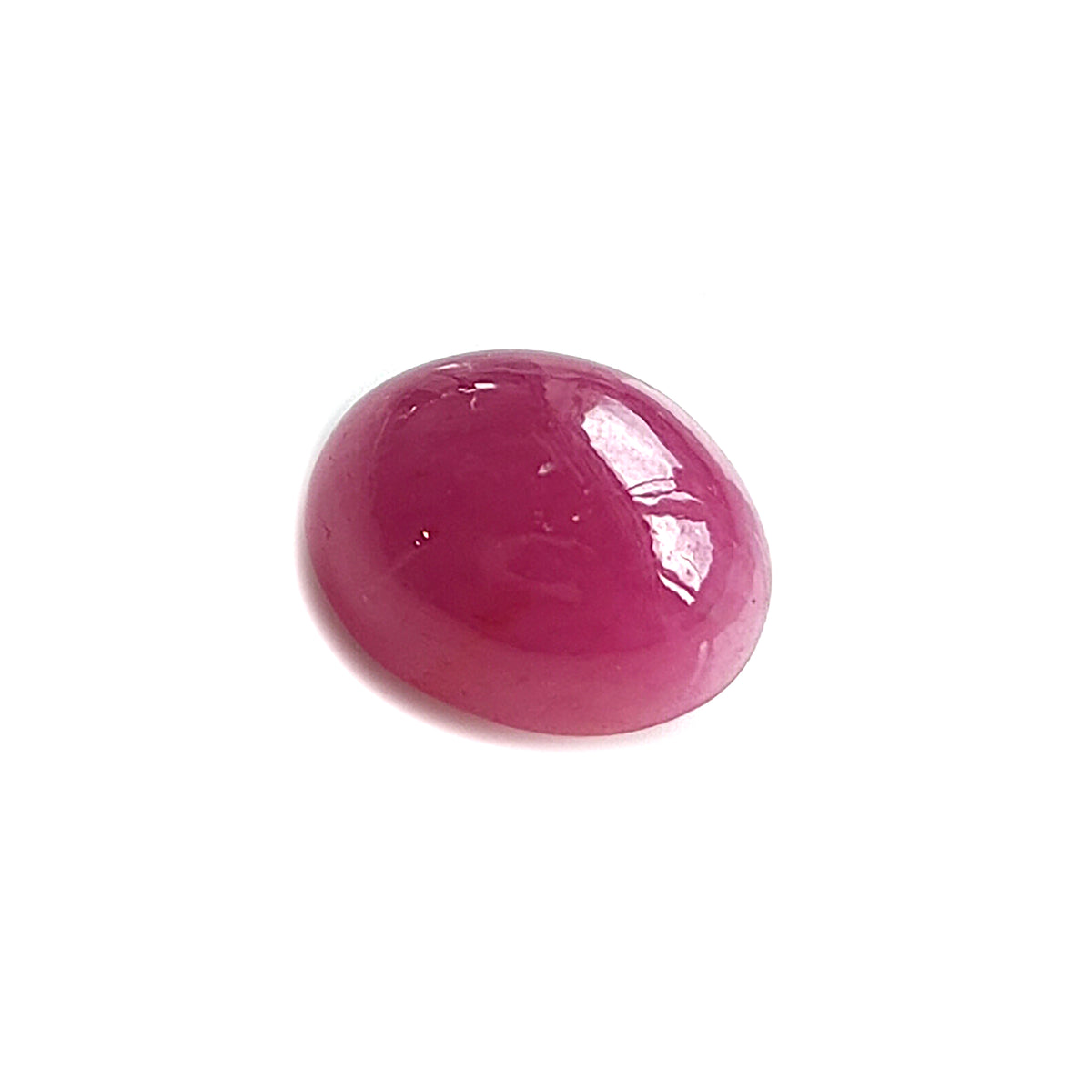 Ruby Oval Shape Cabochon Gemstone