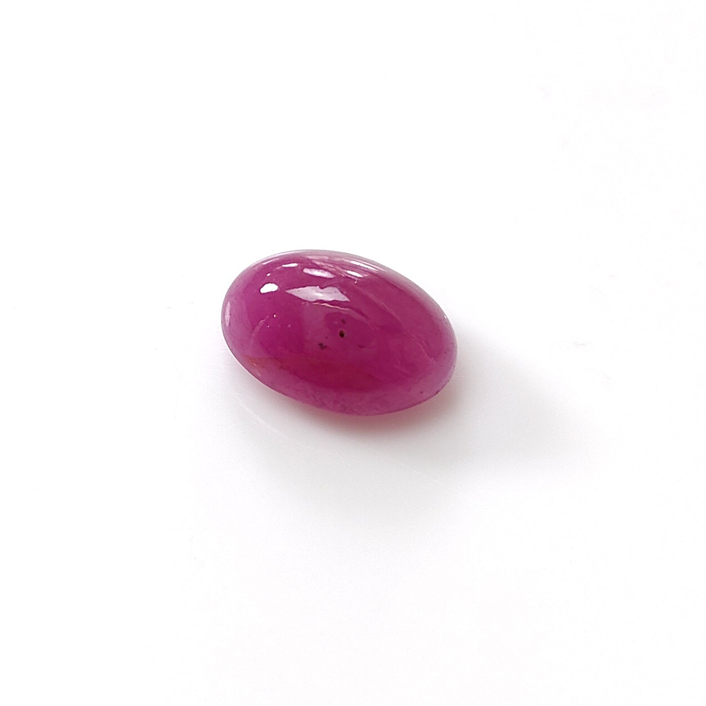 Ruby Oval Shape Cabochon Gemstone