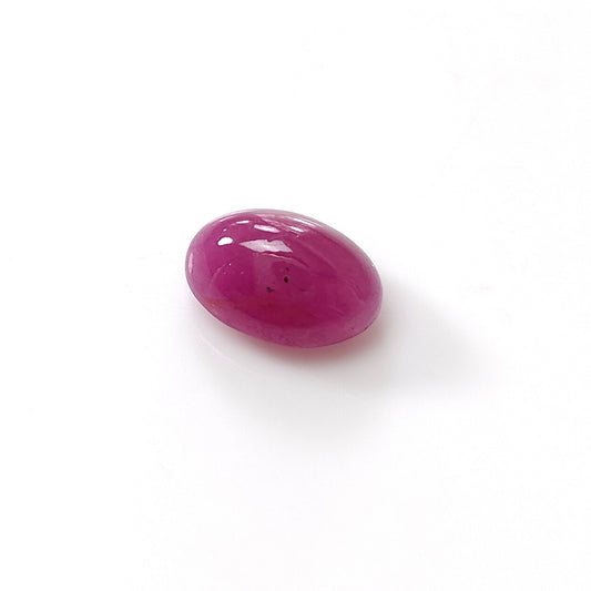 Ruby Oval Shape Cabochon Gemstone