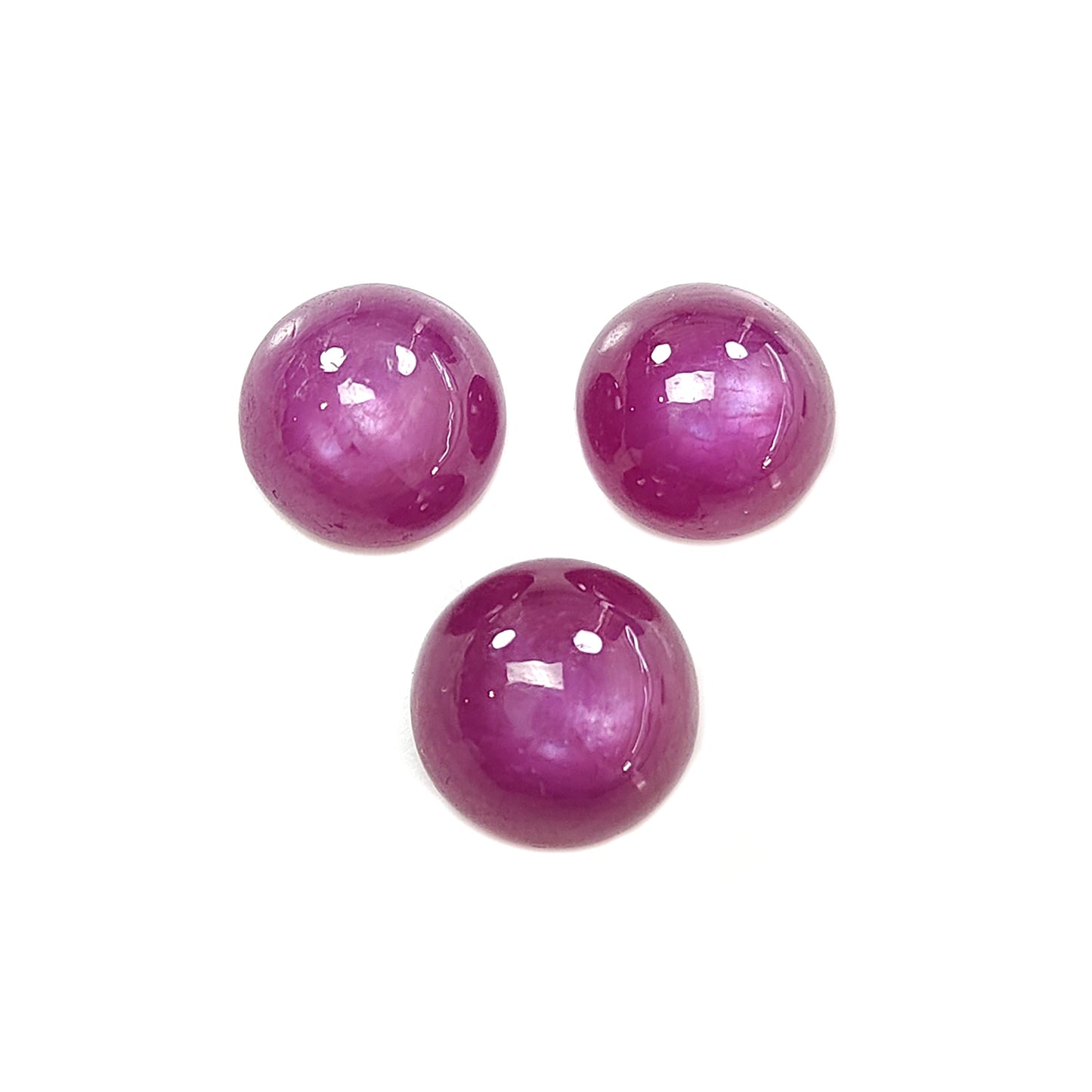 ruby round cabochon