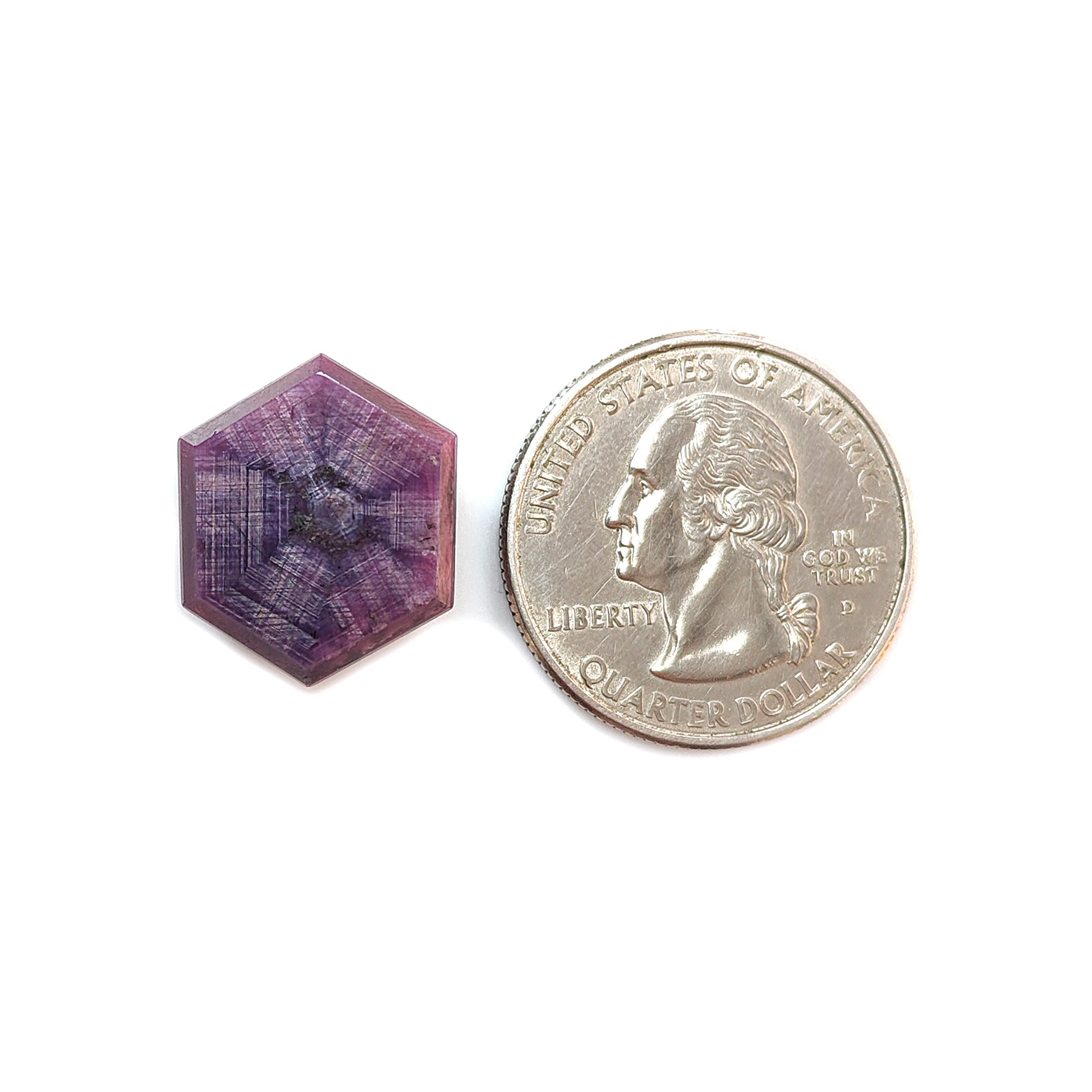 ルビートラピチェ六角形フラットスライス