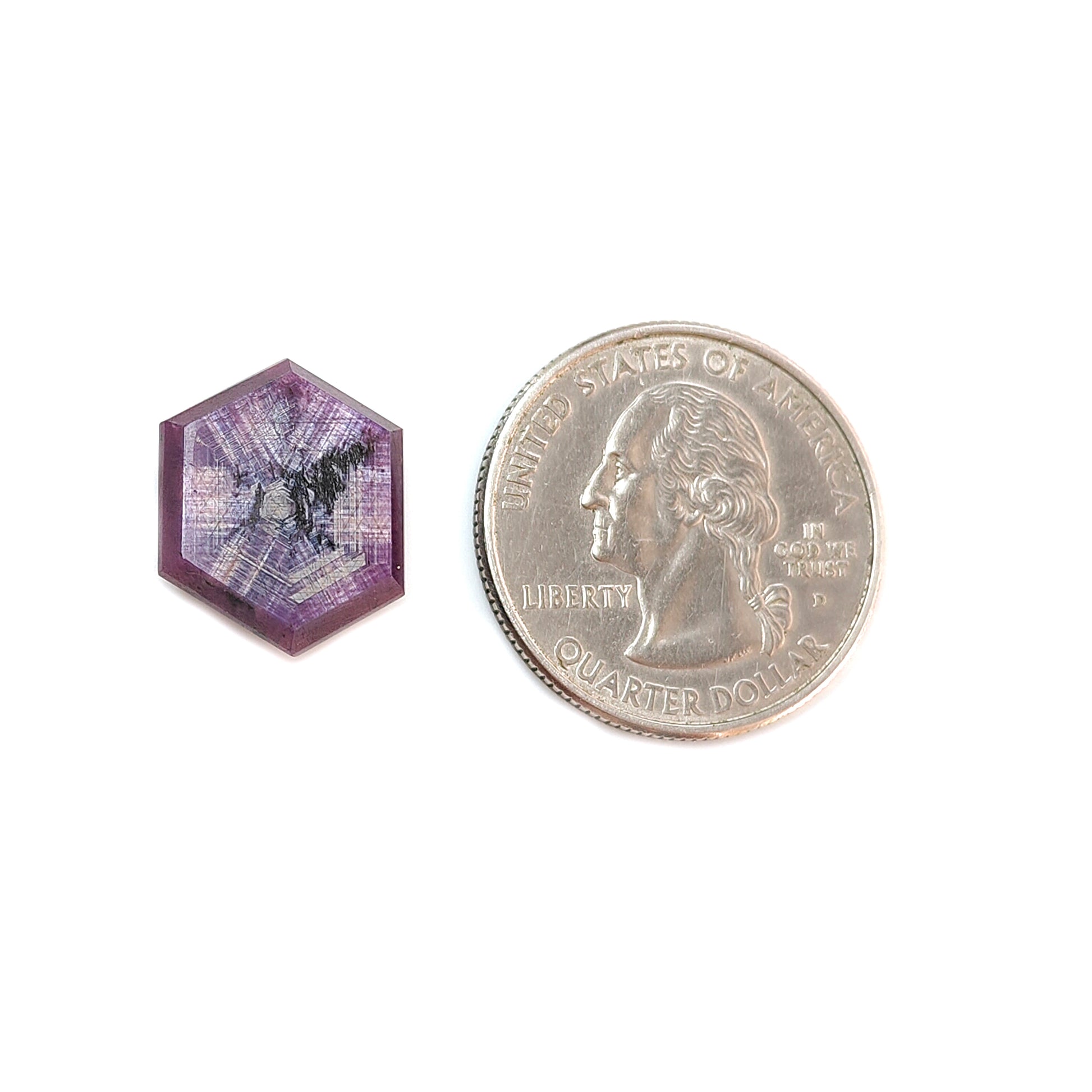 ルビートラピチェ六角形フラットスライス