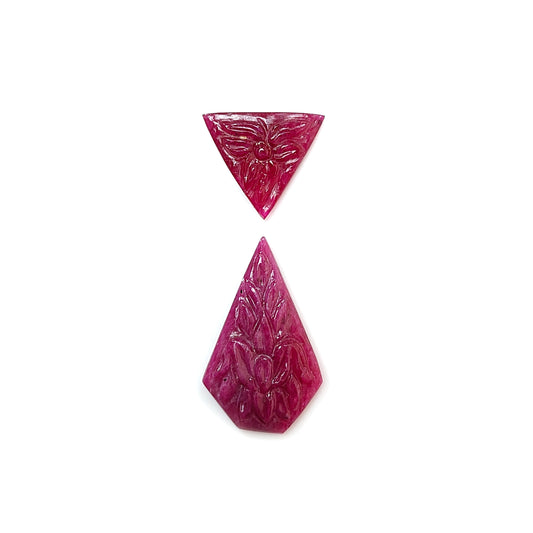 Ruby Fancy Carving