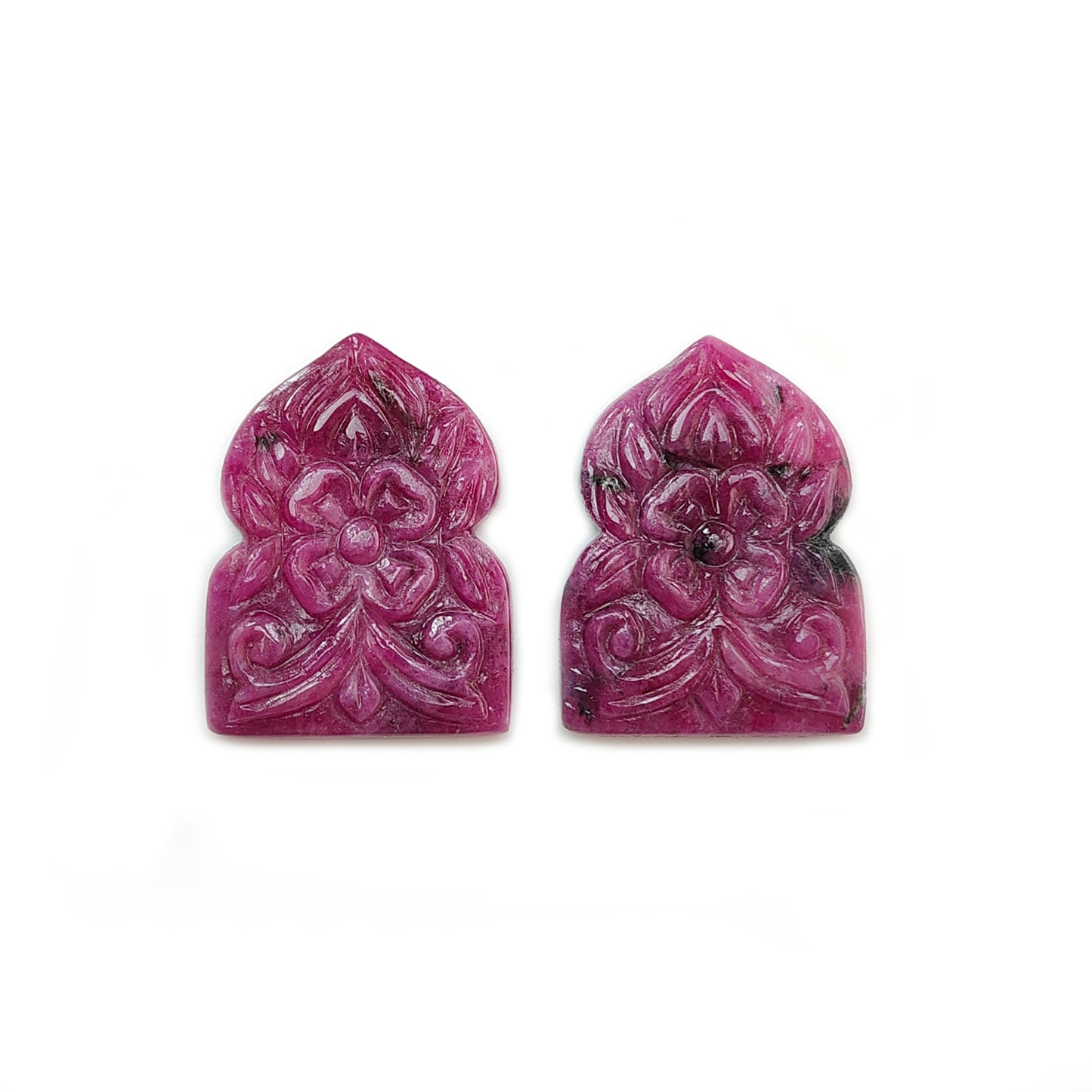 Ruby Fancy Shape carving
