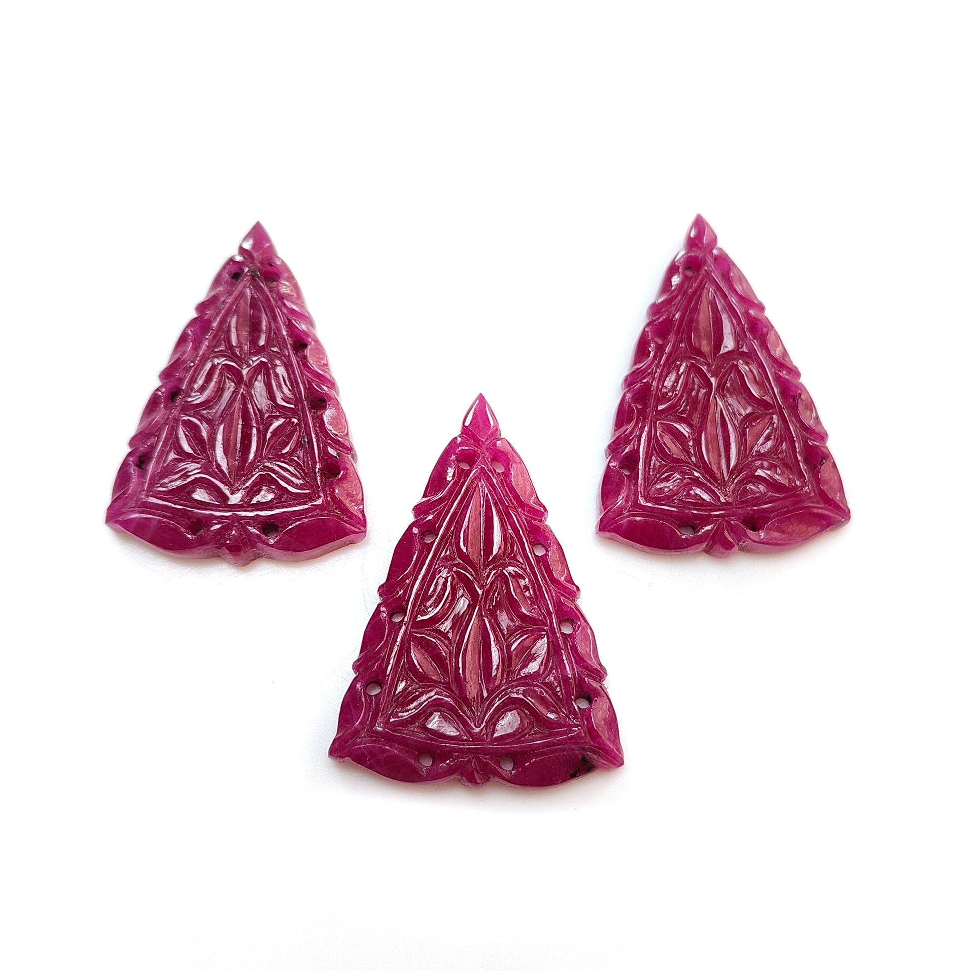 Ruby Gemstone Carving