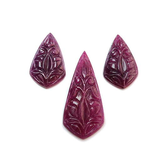 ruby carving gemstone