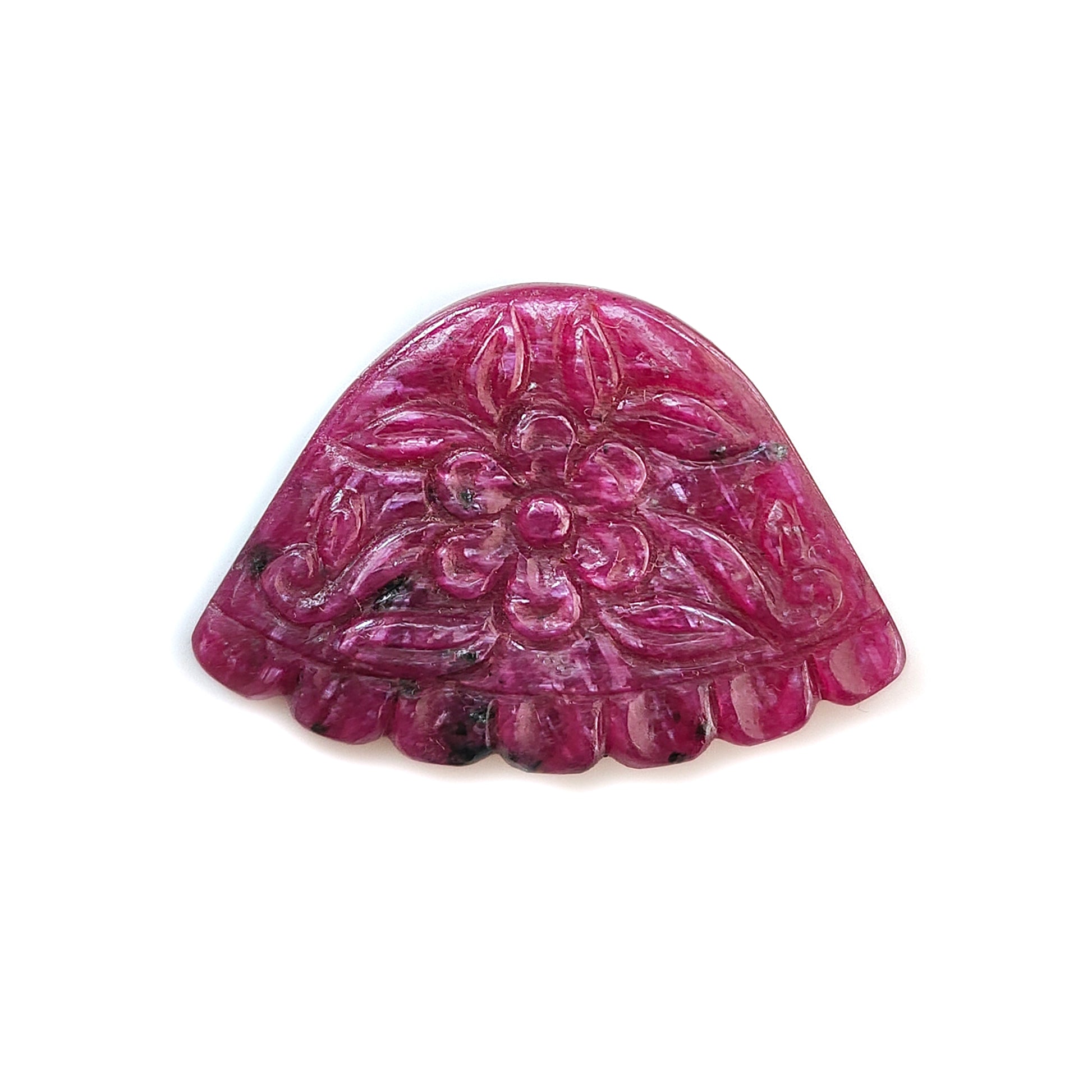 ruby carving gemstone