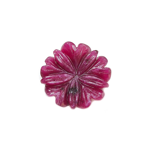 ruby flower carving