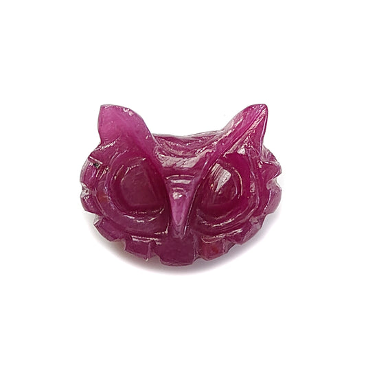 ruby carving gemstone