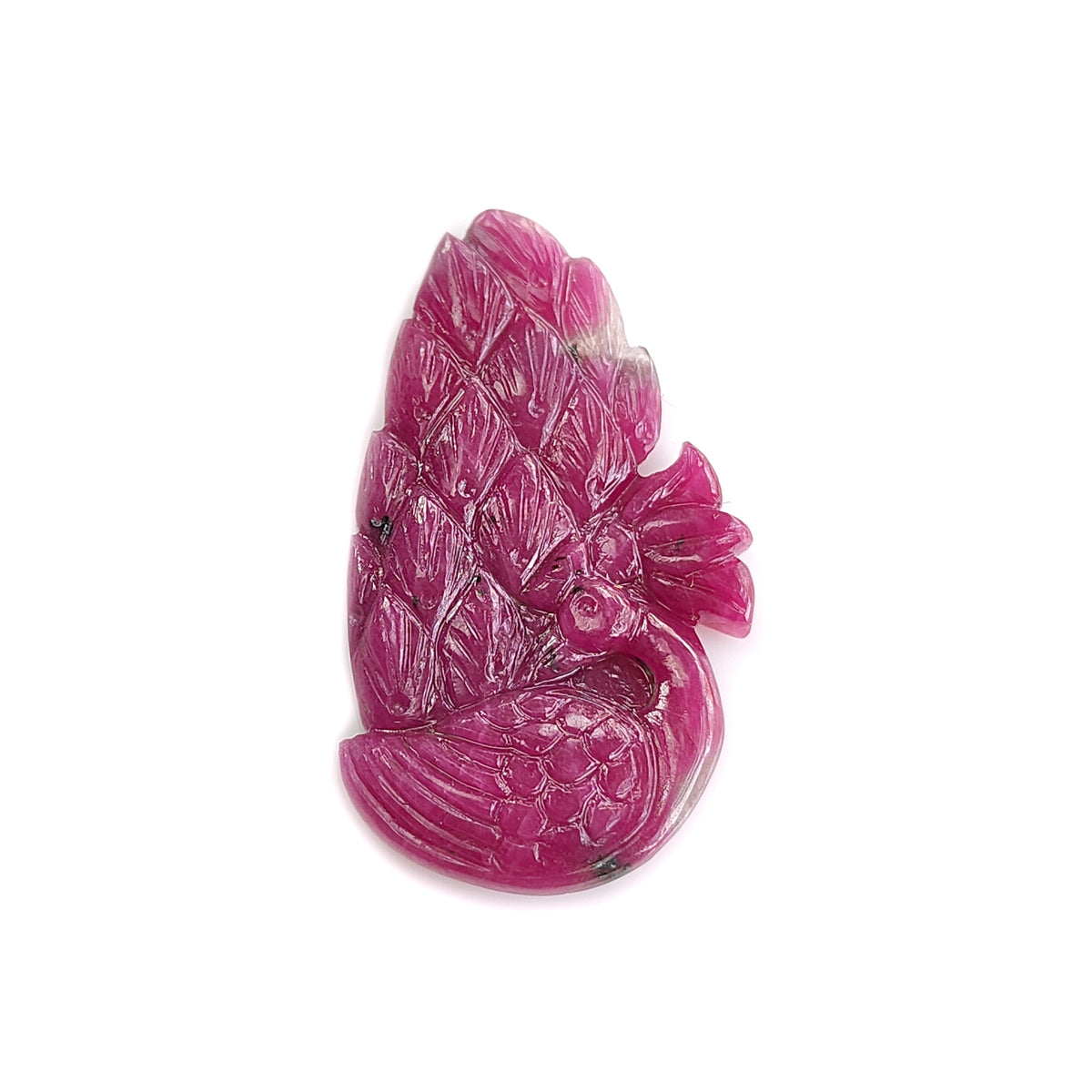 Ruby Gemstone Peacock Gemstone