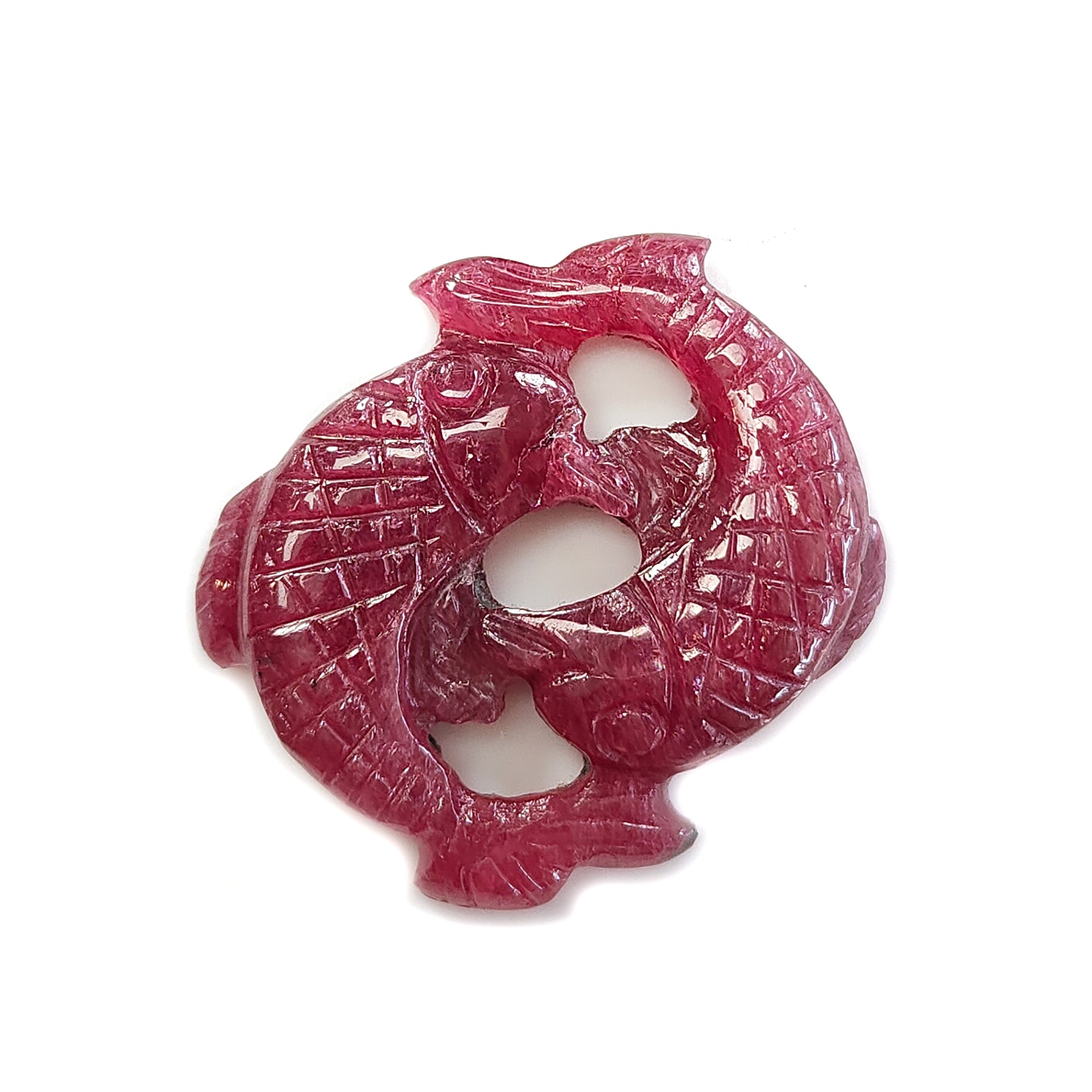 ruby carving gemstone