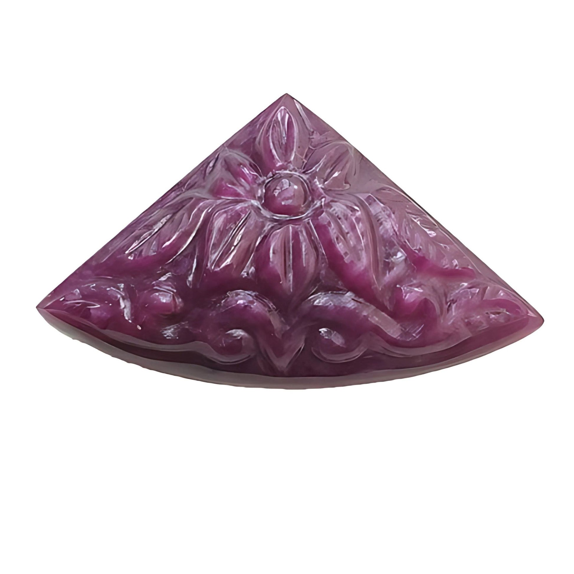 red ruby fancy carving