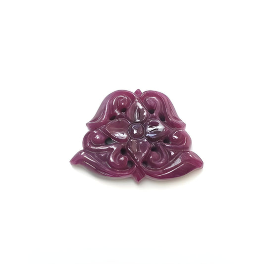 red ruby fancy carving