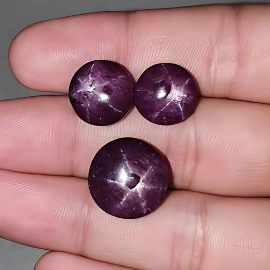 ياقوتة النجمة المستديرة