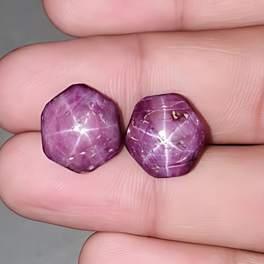 ياقوتة نجمة سداسية