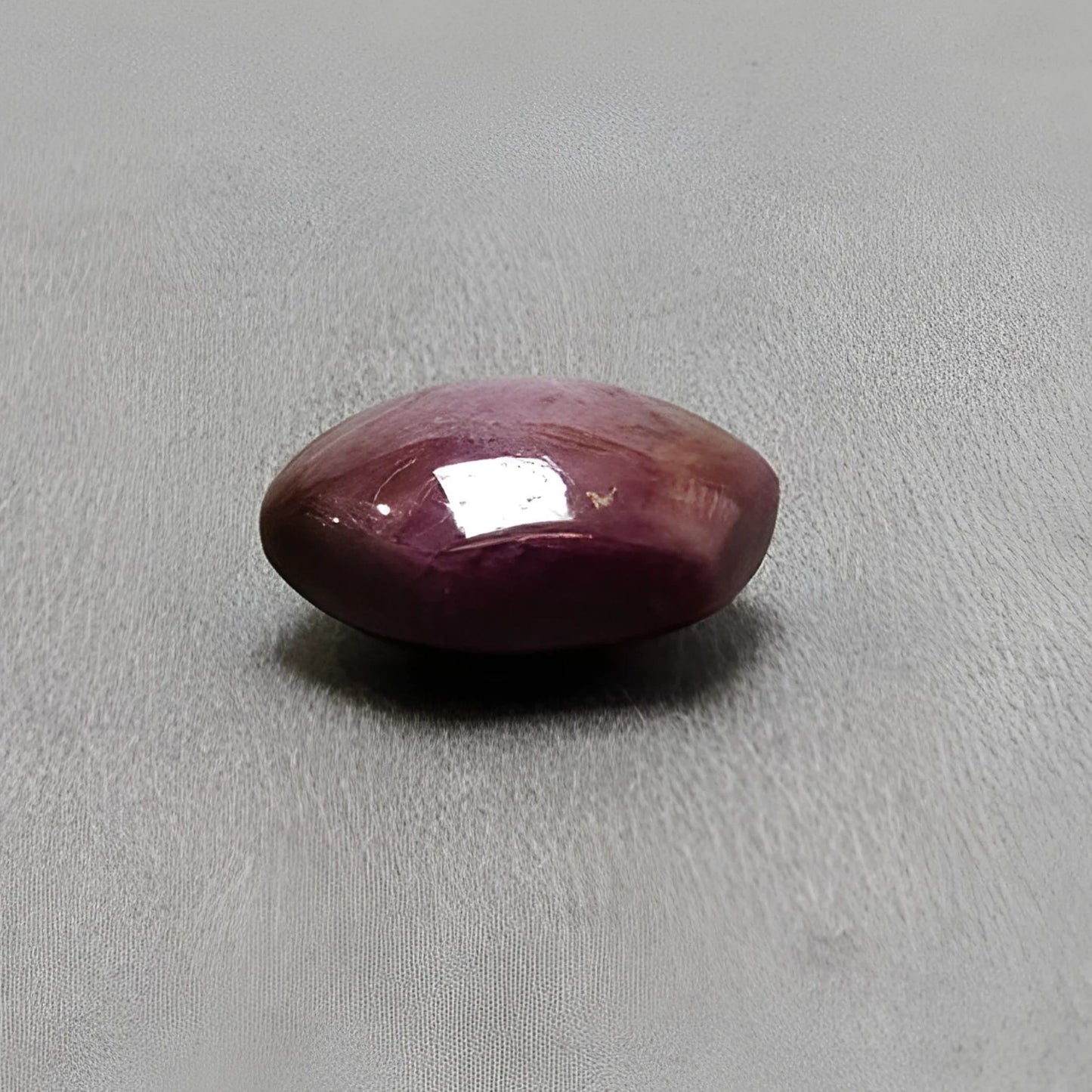 23.30cts Natural Untreated Star Ruby Gemstone Hexagon Shape Cabochon 18*14mm