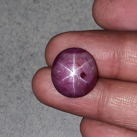 Rubis étoilé ovale