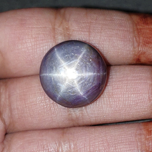 star ruby round cabochon