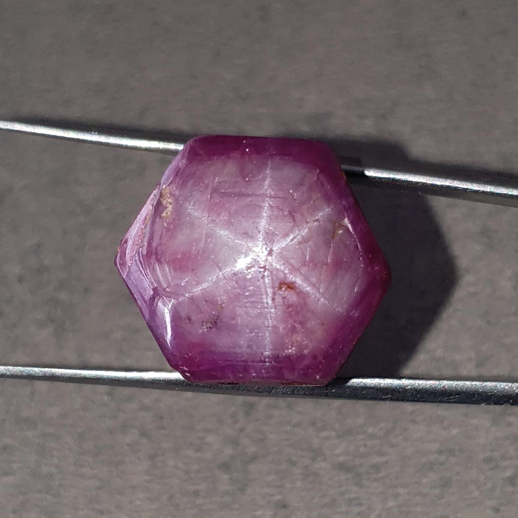 Star Ruby Wand Specimen