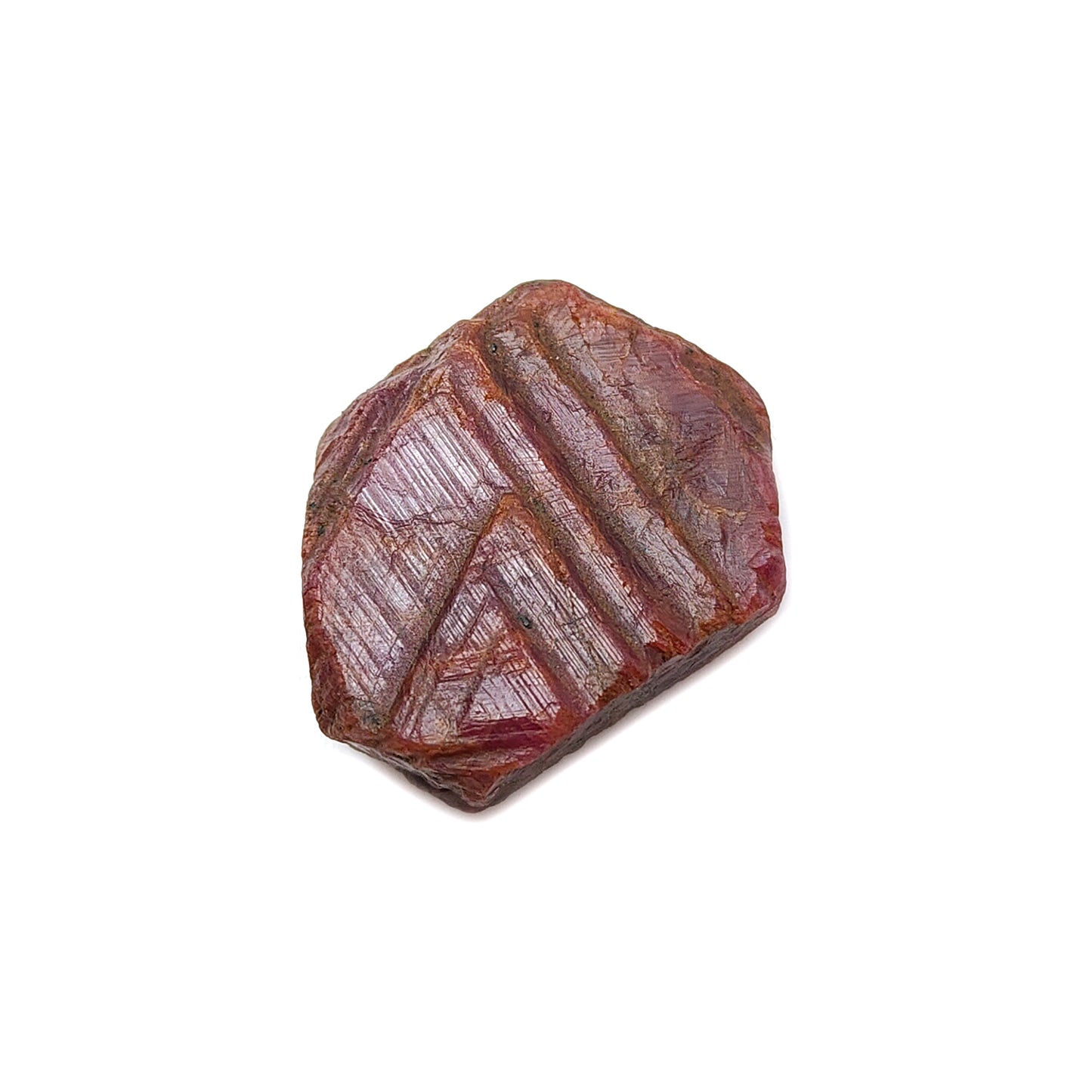 ruby record keeper raw crystal triangle Healing Specimen