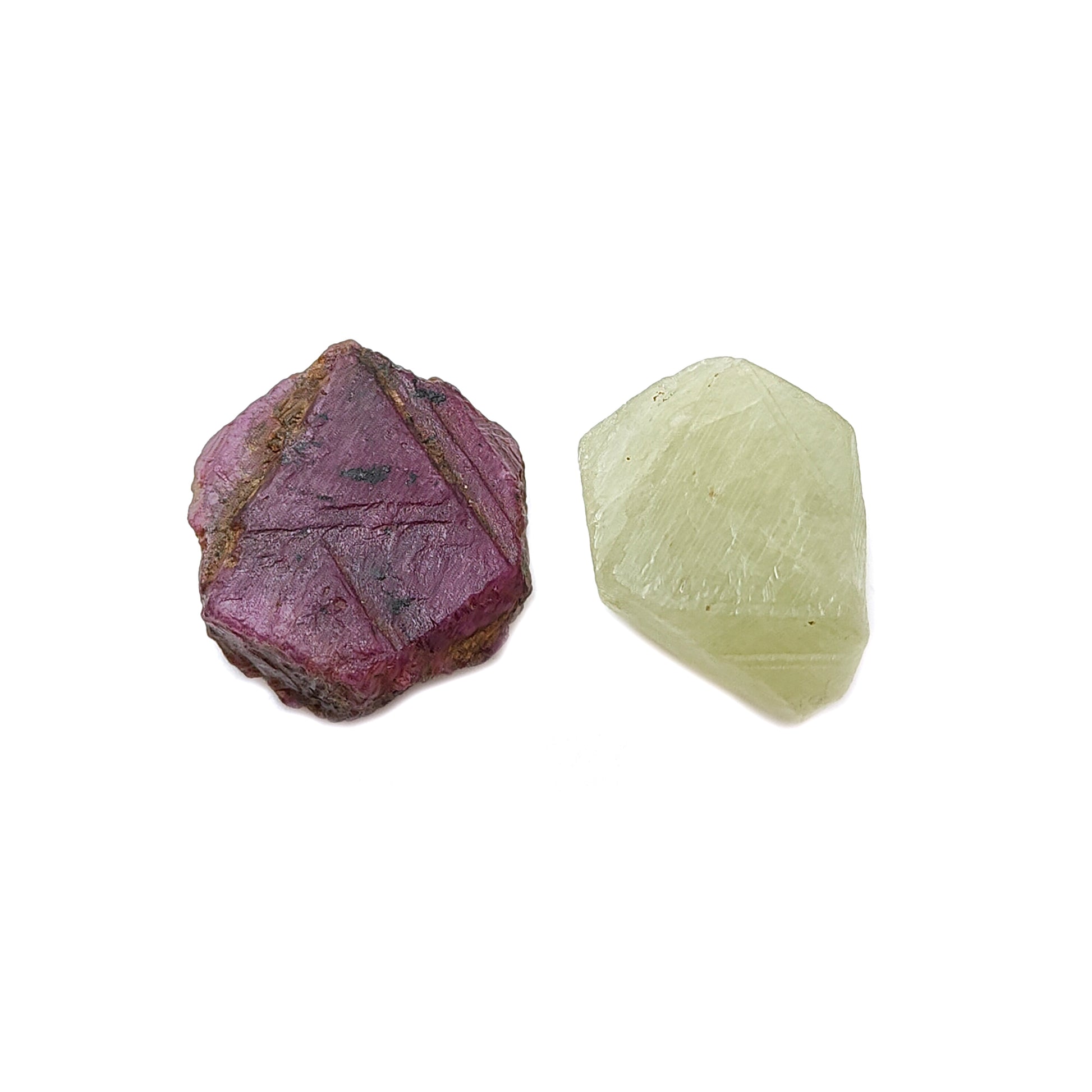 ruby, yellow sapphire record keeper crystal