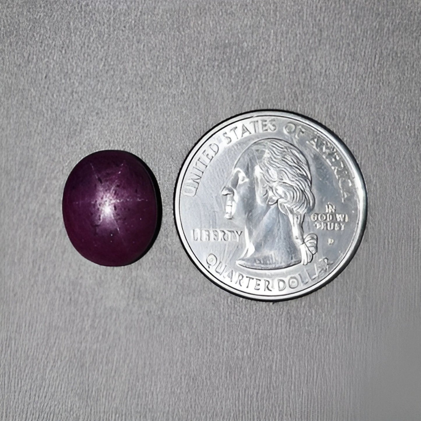 16.00cts Natural Untreated Star Ruby Gemstone Oval Shape Cabochon 14.5*11.5mm