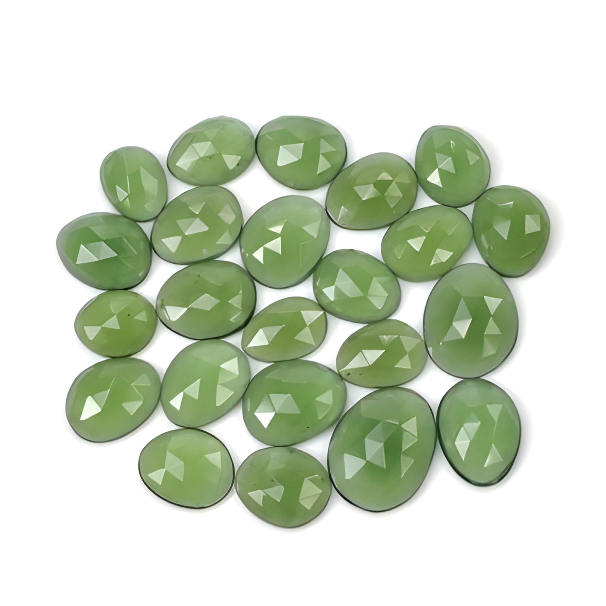 Serpentine Egg Shape Rose Cut