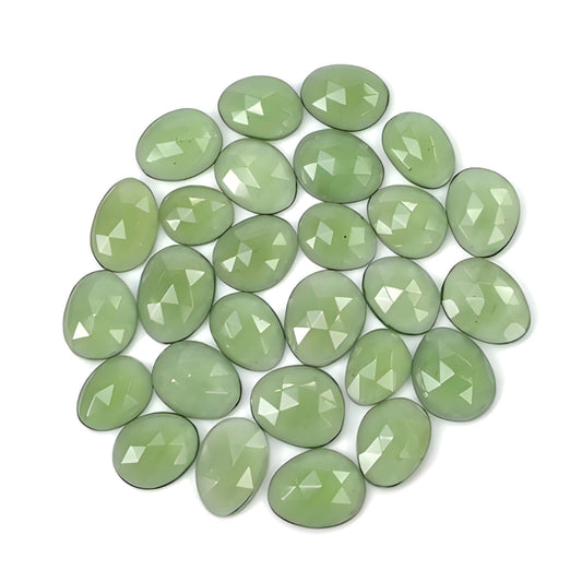 Serpentine Egg Shape Rose Cut