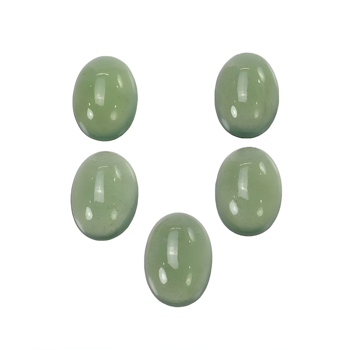 serpentine cabochon gemstone