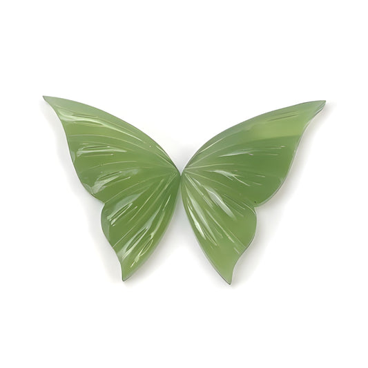 serpentine butterfly carving