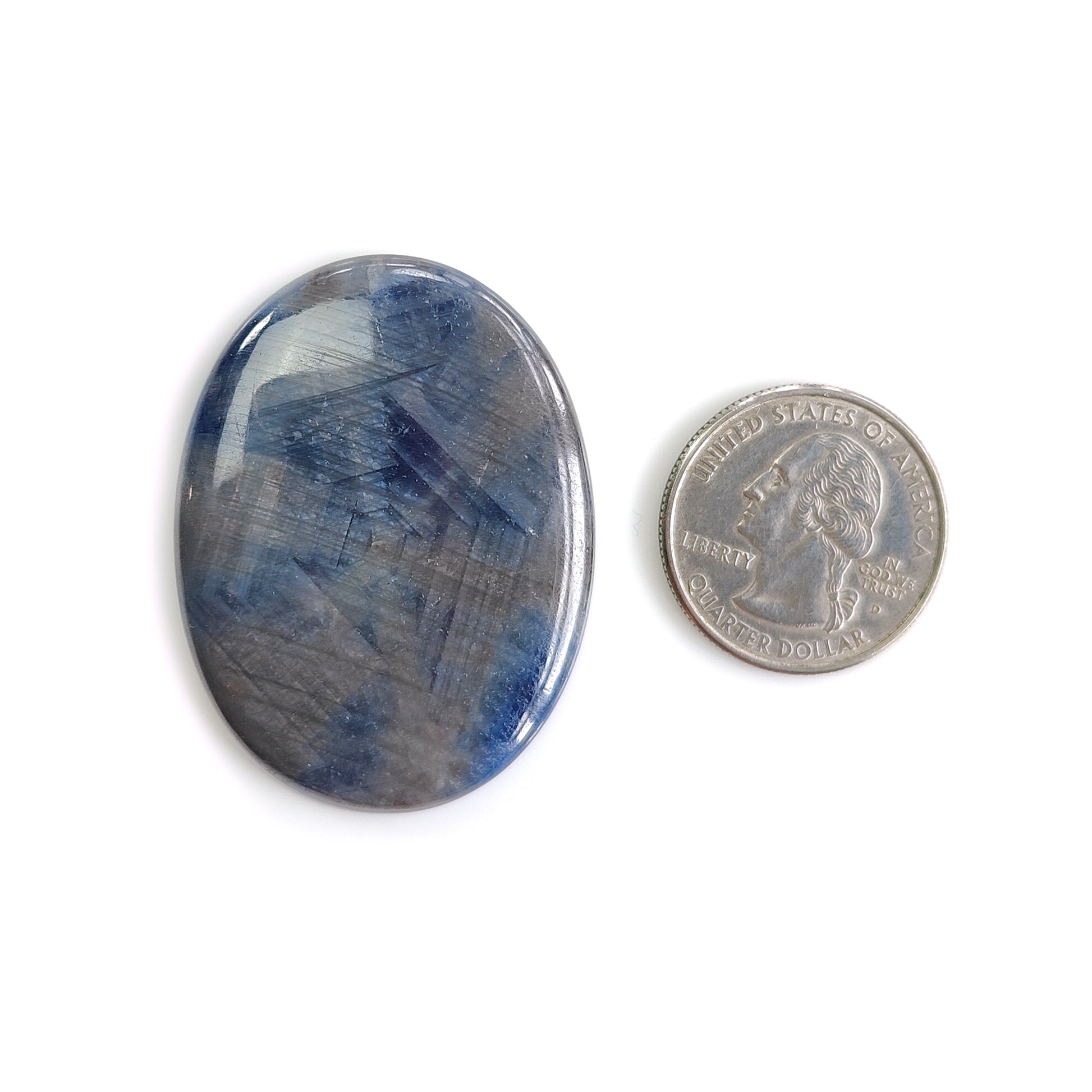 zafiro plateado para joyería
