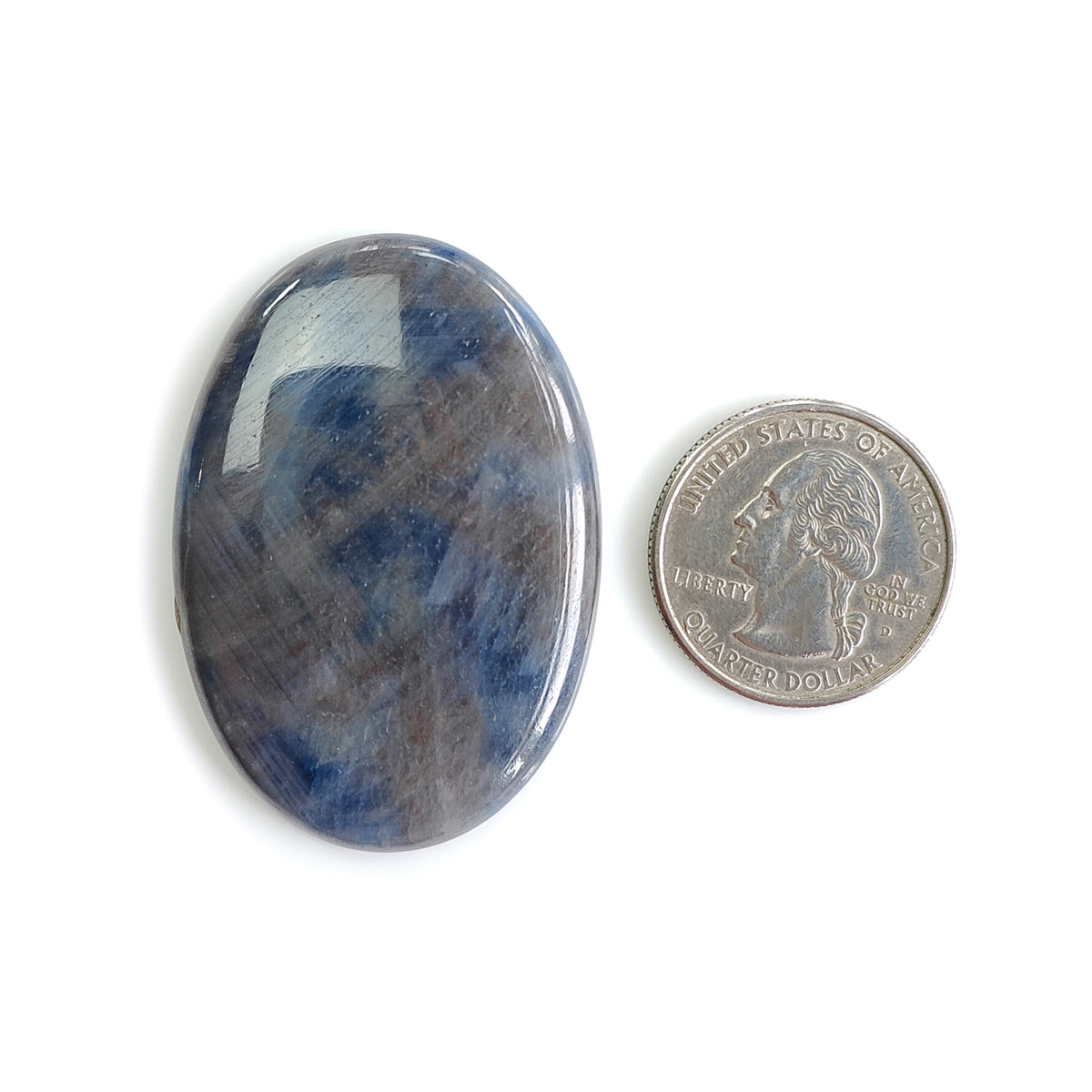 zafiro plateado para joyería