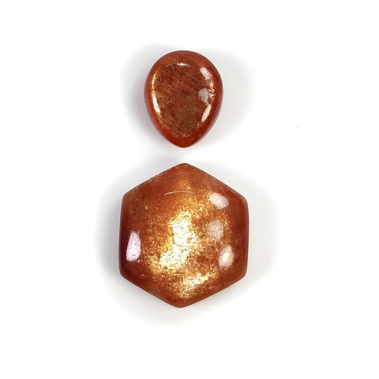 sunstone cabochon gemstone