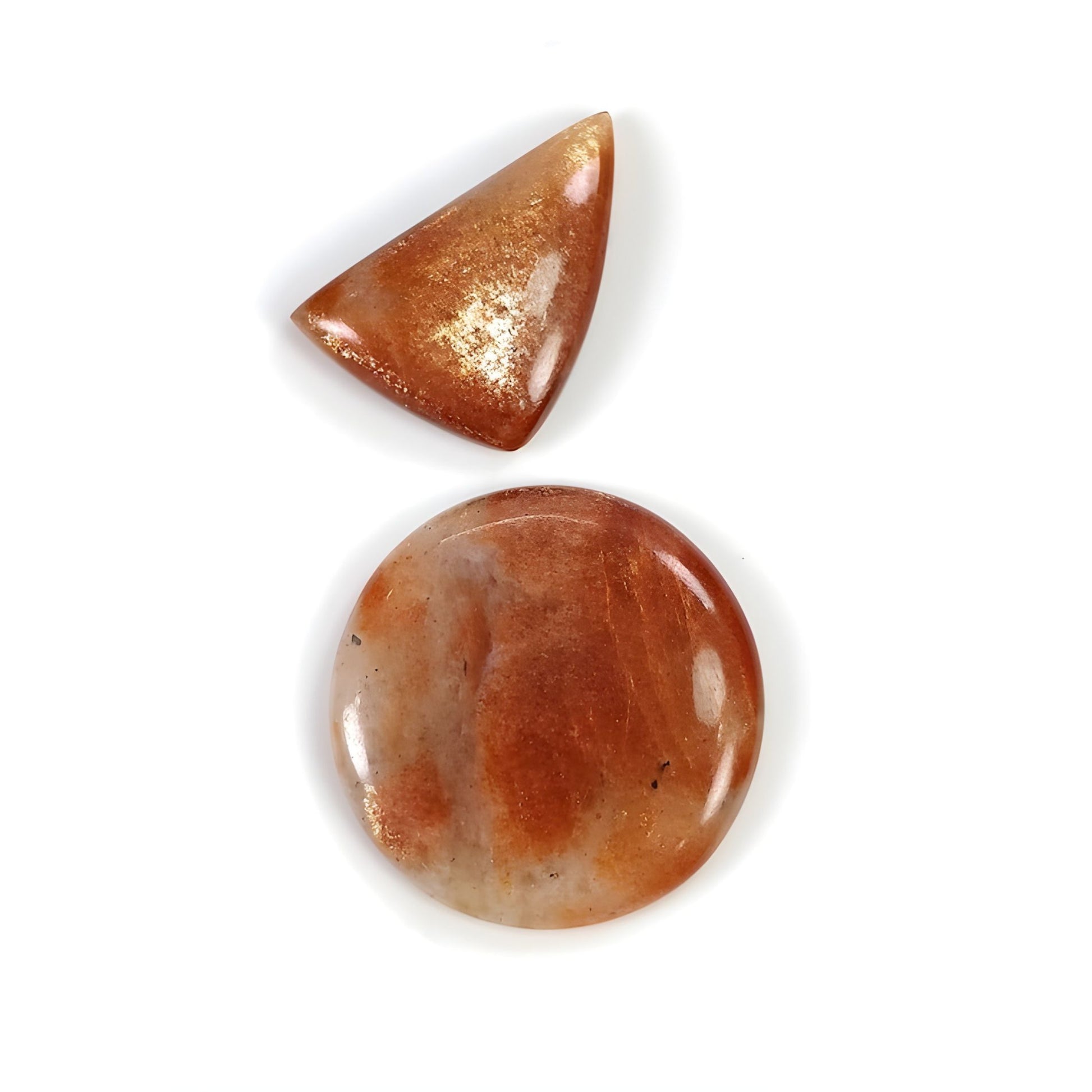 sunstone cabochon gemstone