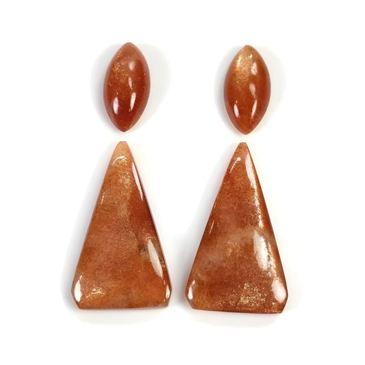 sunstone cabochon gemstone