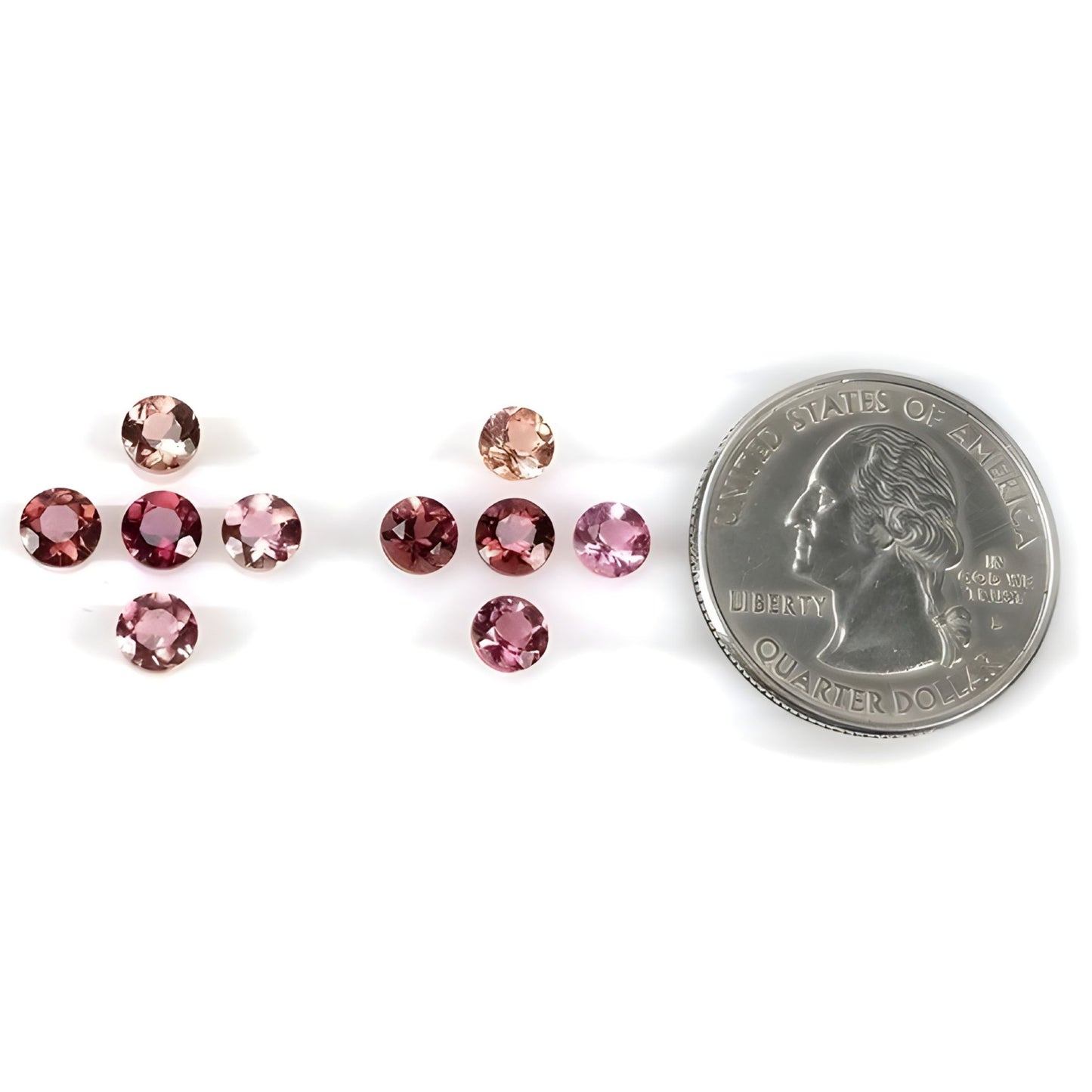 Turmalin facettierter Schliff