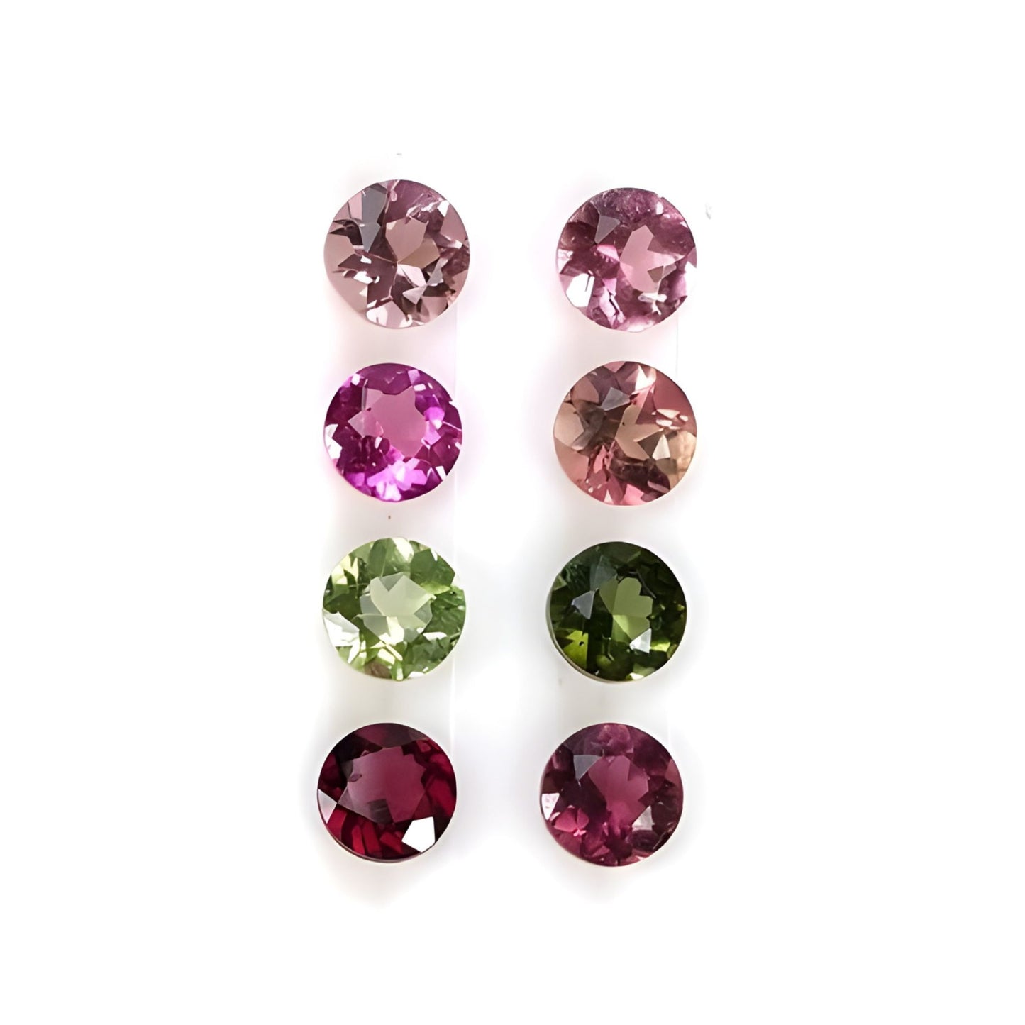 tourmaline faceted cut gemstone