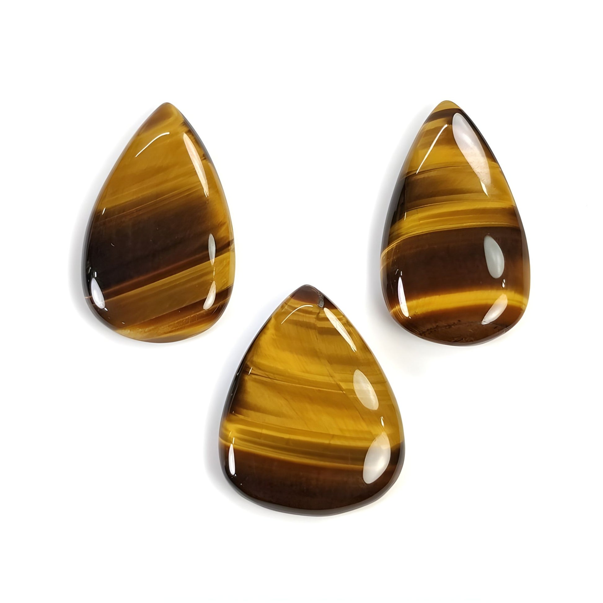 tiger eye cabochon gemstone