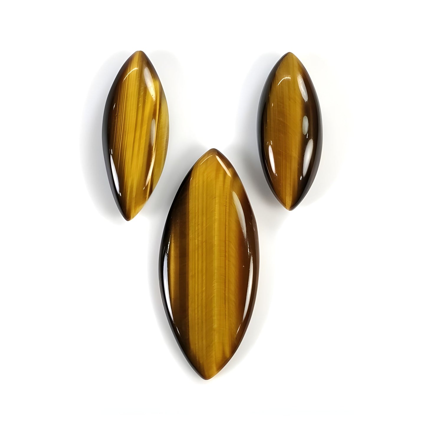 tiger eye cabochon gemstone
