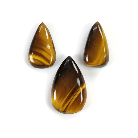 tiger eye cabochon gesmtone