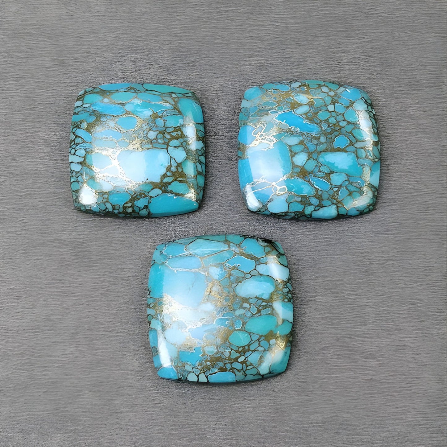 Türkis-Synthetik-Edelstein