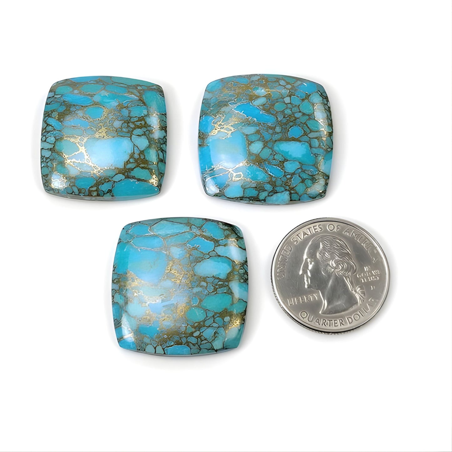 ジュエリー用合成ターコイズ