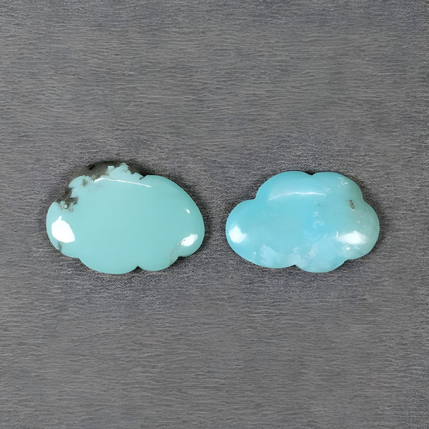 Piedra preciosa tallada en turquesa