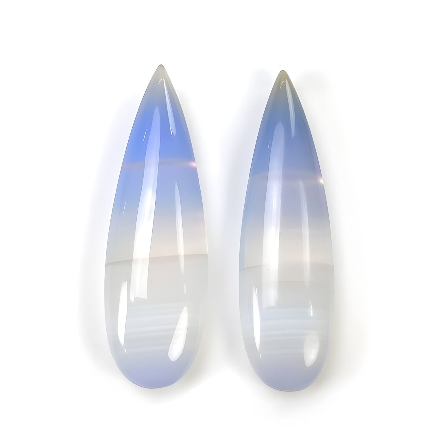agate pear shape cabochon