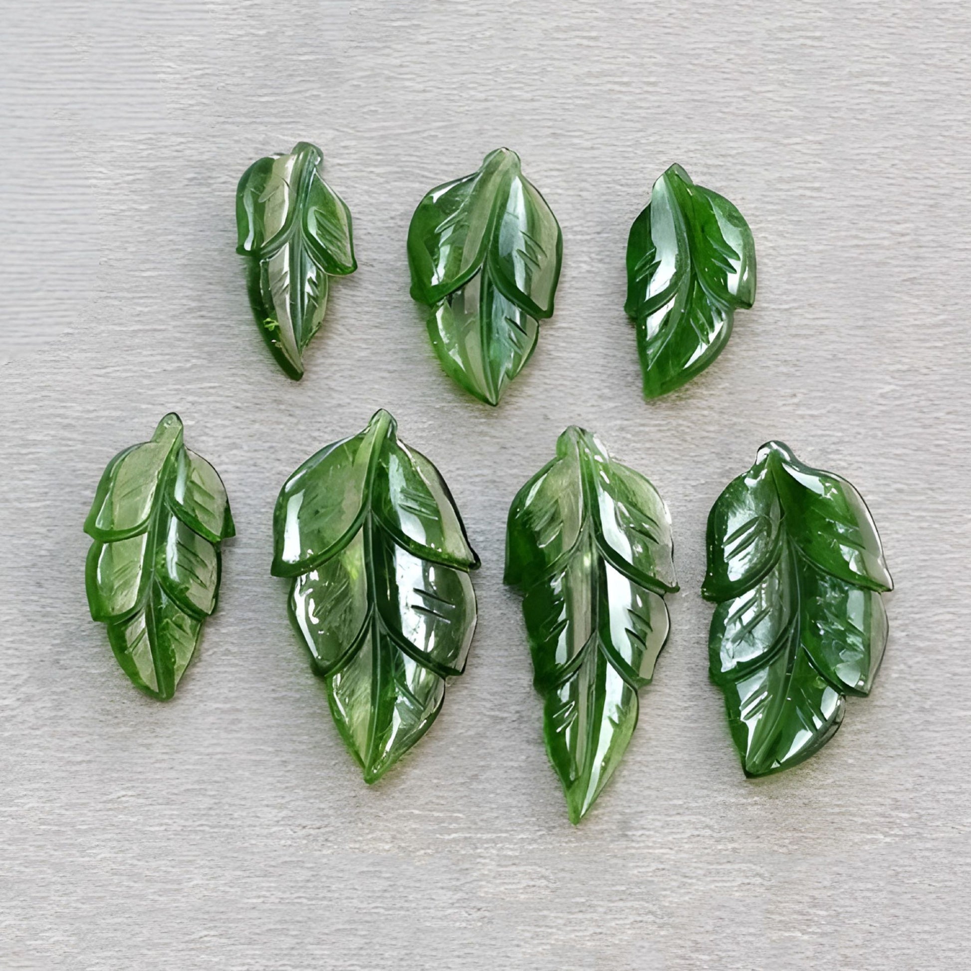 Pietra preziosa naturale di diopside di cromo