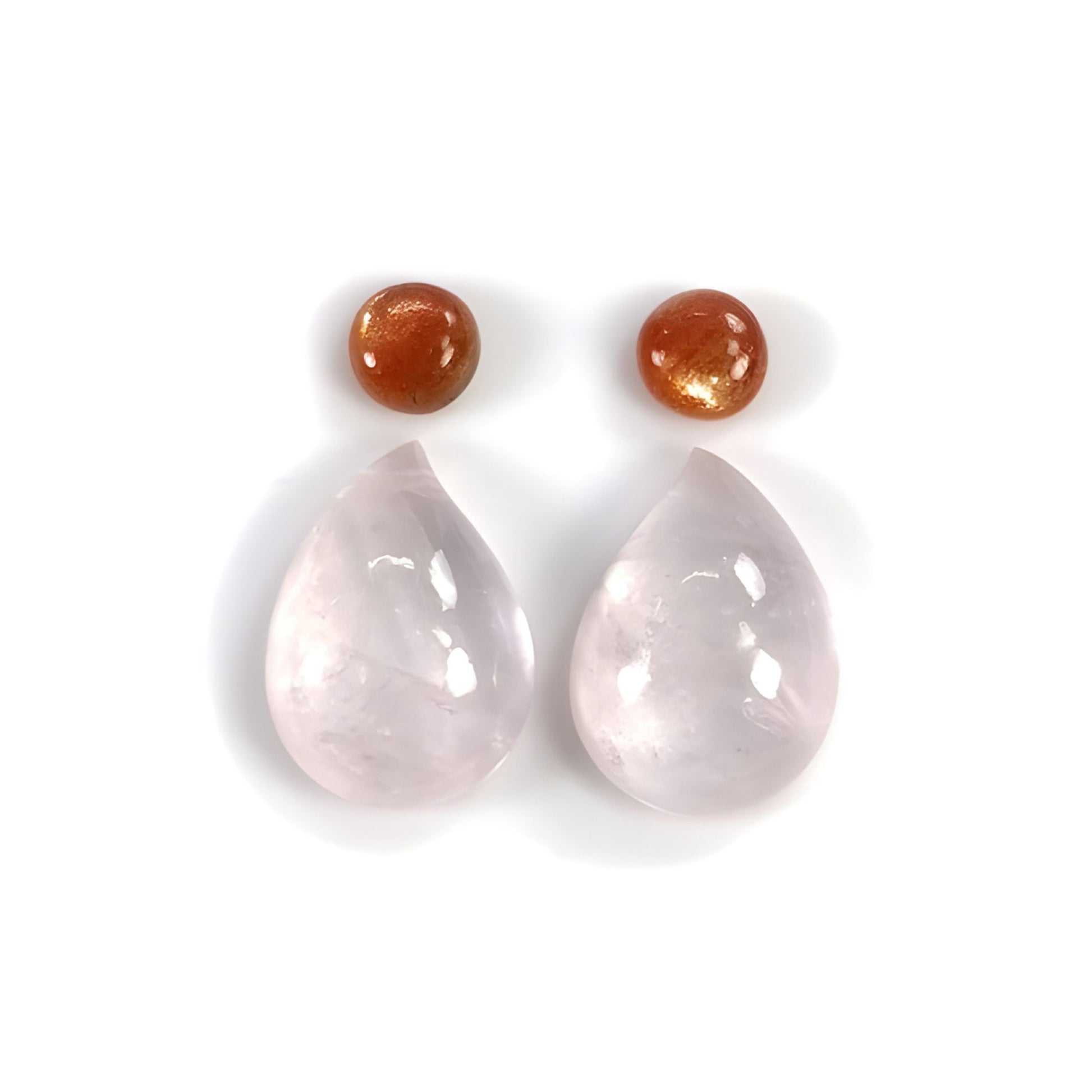 Morganite fancy shape cabochon